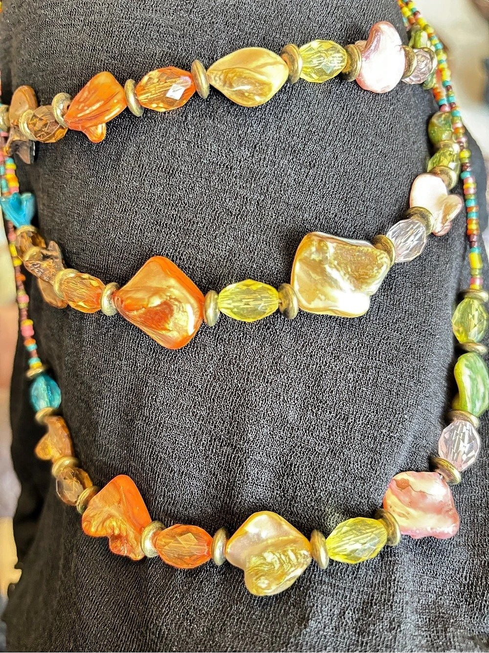 Multicolor Beaded Necklace